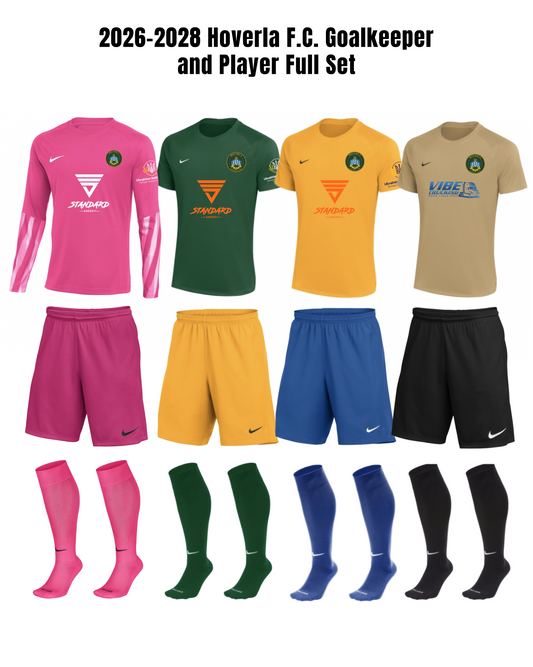 2026-2028 Hoverla F.C. Goalkeeper and Player Full Uniform Kit ($260)